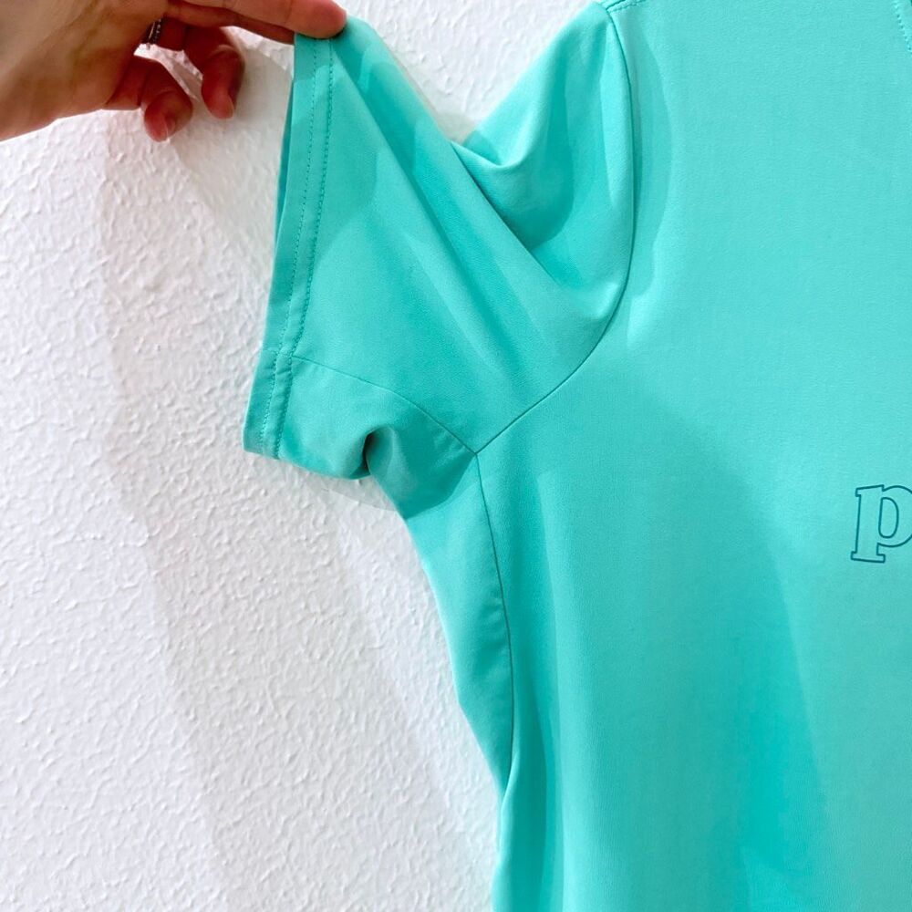 PATAGONIA Capilene Baselayer Daily Graphic T-shirt Womens XL Aqua Blue - Picture 4 of 9